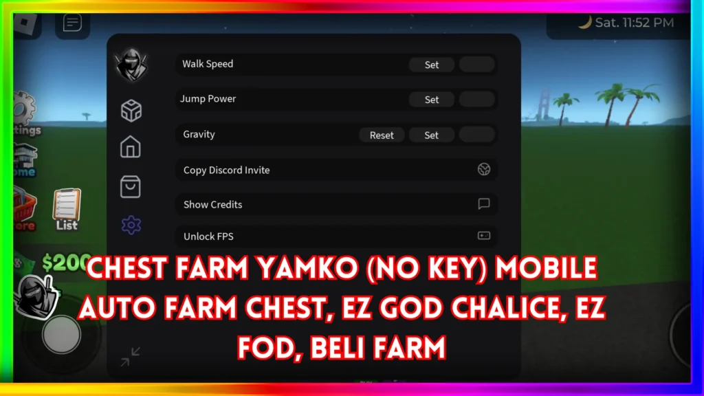 CHEST FARM YAMKO No Key Mobile Auto Farm Ches